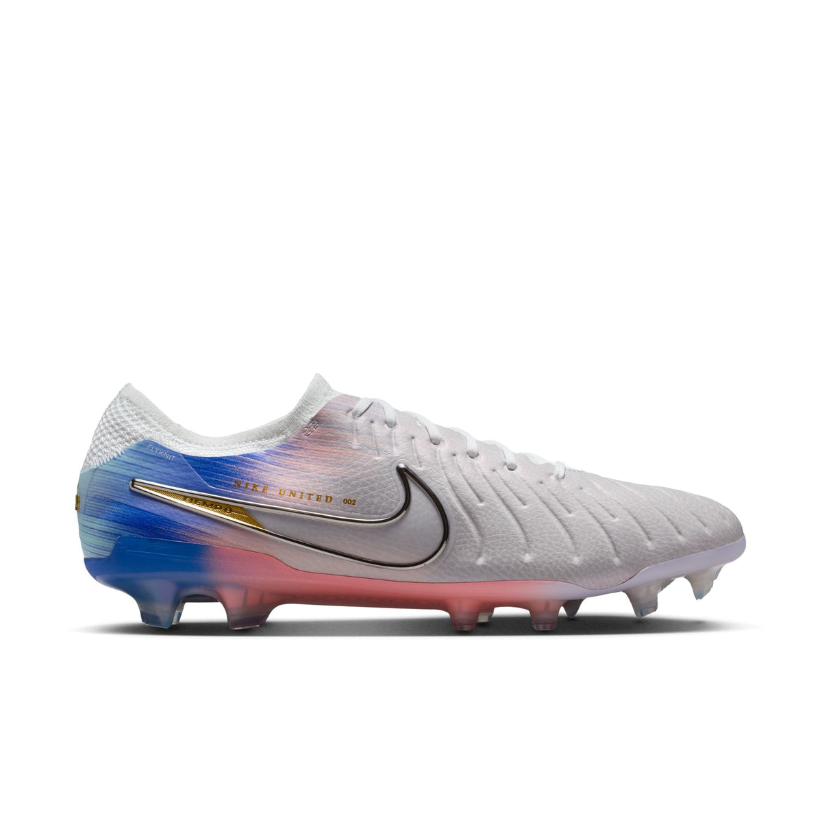 Nike United Tiempo Legend 10 Elite FG Firm Ground Soccer Cleat -  Vast Grey/Racer Blue