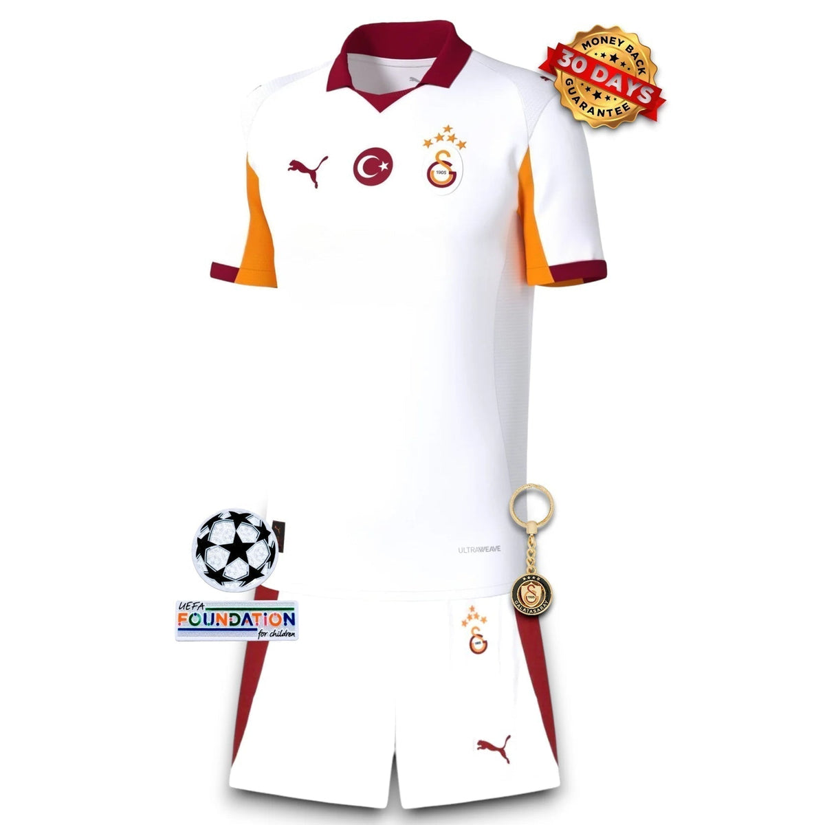 Kids Galatasaray Away Kit 2025/26