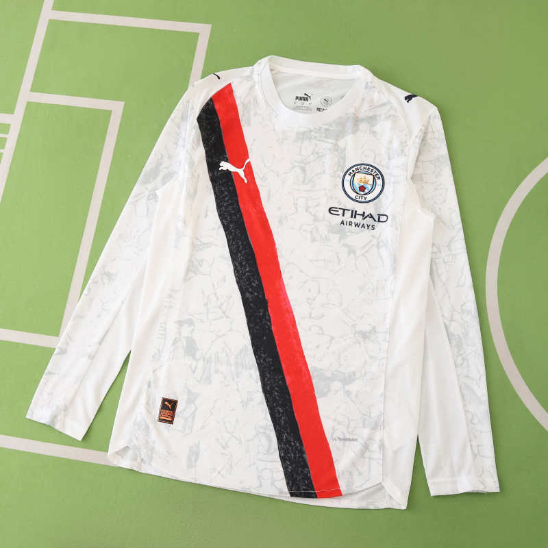 Manchester City KidSuper Jersey 2025/26 Long Sleeve