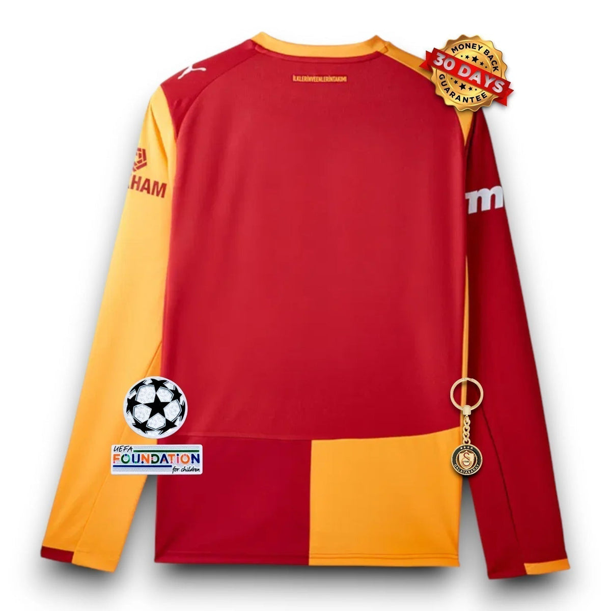 Galatasaray Home Jersey 2025/26 - Long Sleeve