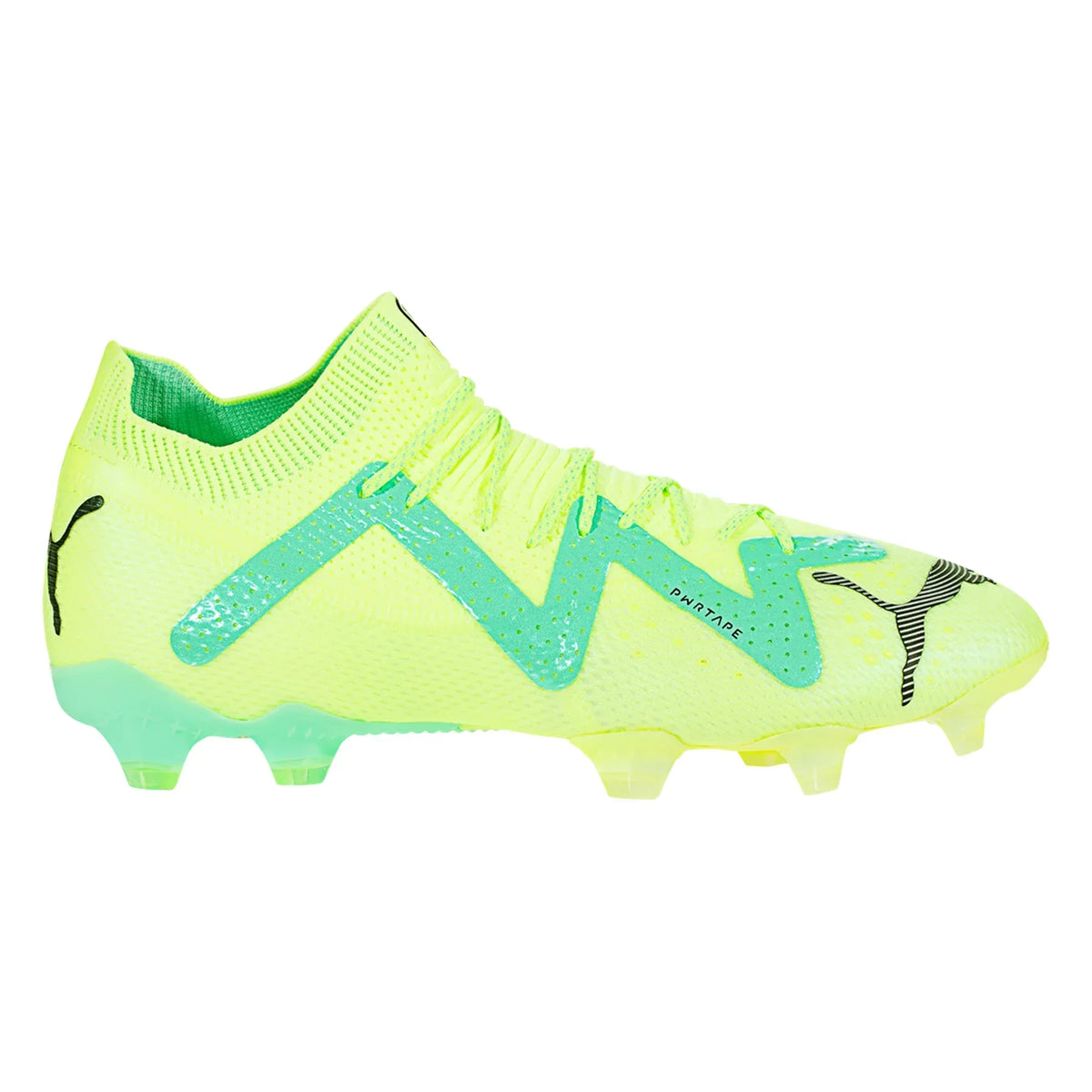 Puma Future Ultimate FG/AG Soccer Cleats - Yellow/Black/Peppermint