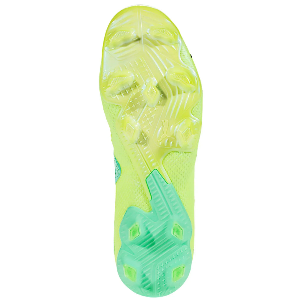 Puma Future Ultimate FG/AG Soccer Cleats - Yellow/Black/Peppermint